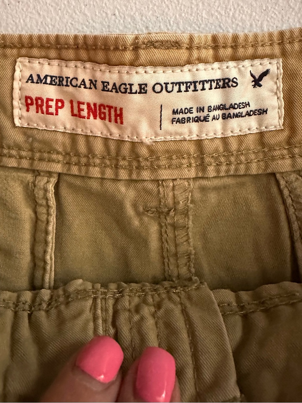 American Eagle Outfitters Tan Cotton Shorts